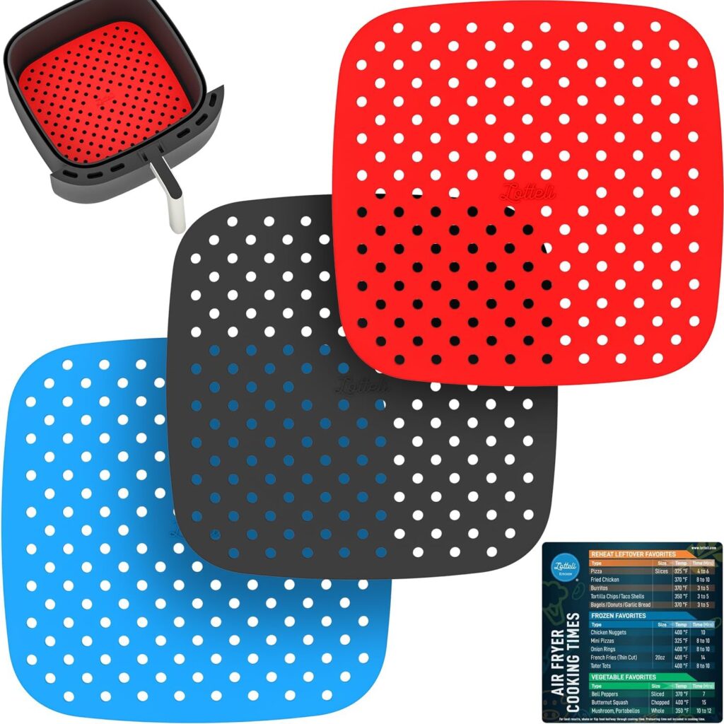 Reusable Silicone Air Fryer Liners