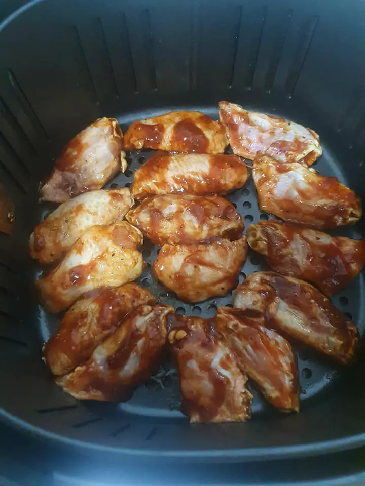 Chicken wings in air fryer
