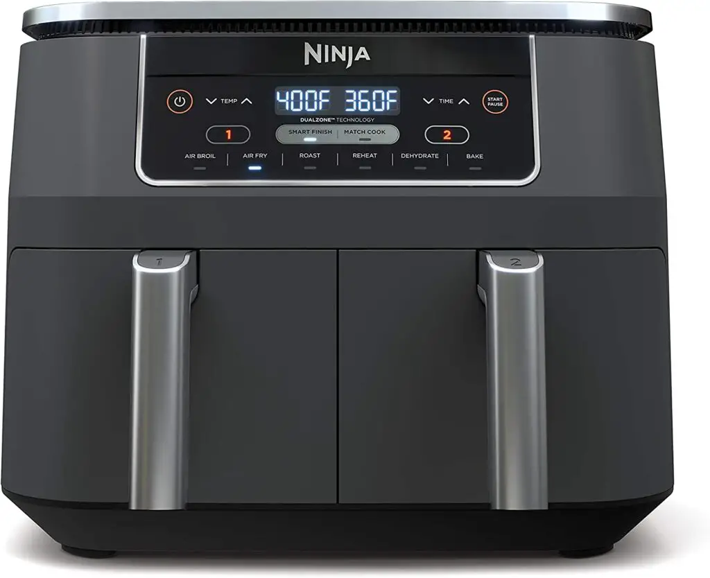 Cheap vs Expensive Air Fryer: Ninja DZ201 Foodi 2-Basket Air Fryer 