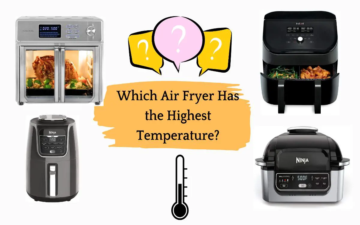 Which Air Fryer Has the Highest Temperature