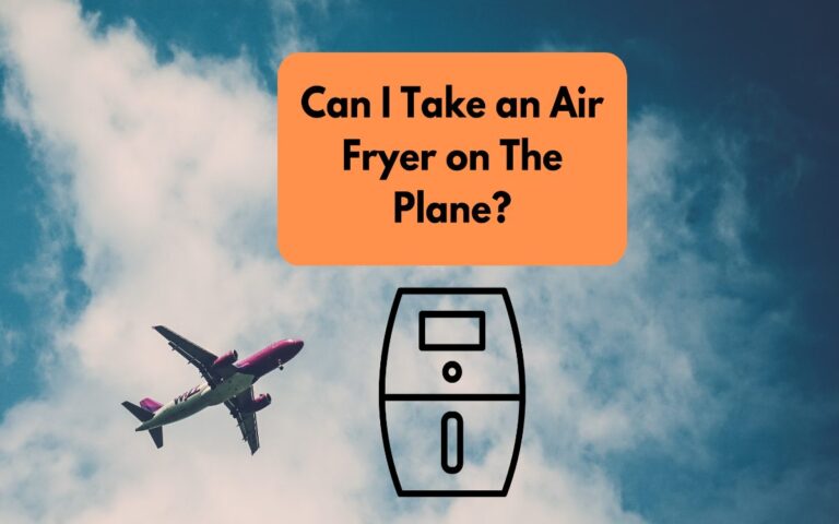 Can I Take an Air Fryer on The Plane?
