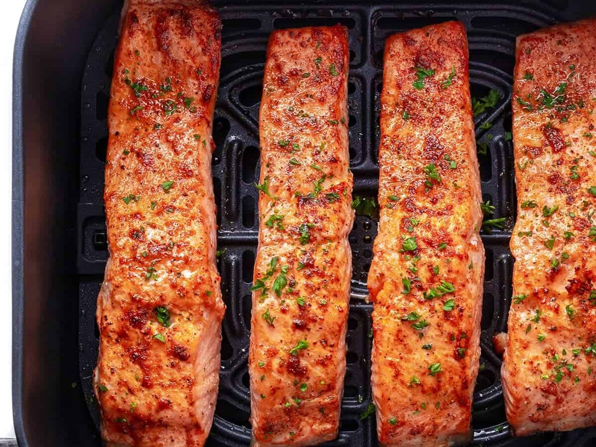 Air Fryer Salmon Recipe by Maya