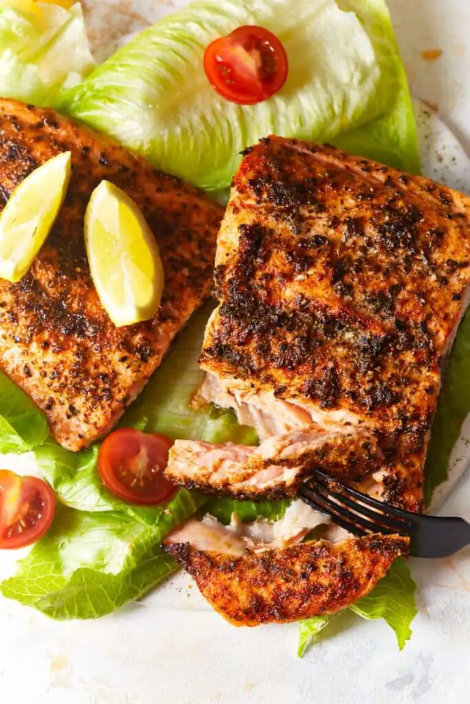 Air Fryer Salmon by Becky