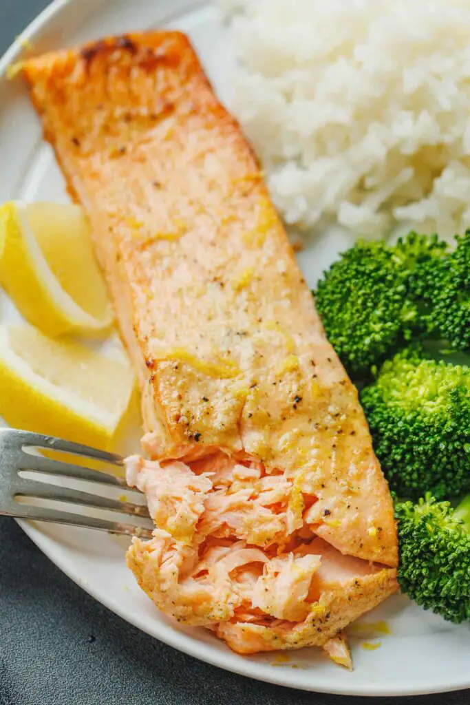 Easy Air Fryer Salmon with the Best Glaze (Video)