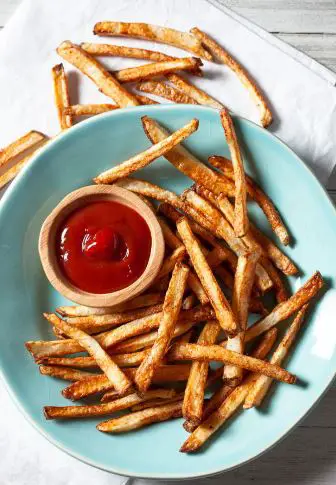 Air Fryer French Fries, Extra Crispy