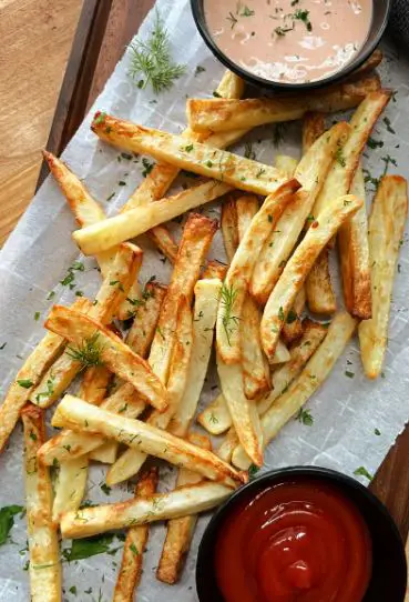 Air Fryer French Fries (No Soaking!)