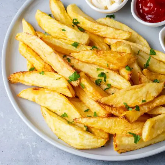 Homemade Air Fryer French Fries by Eliza