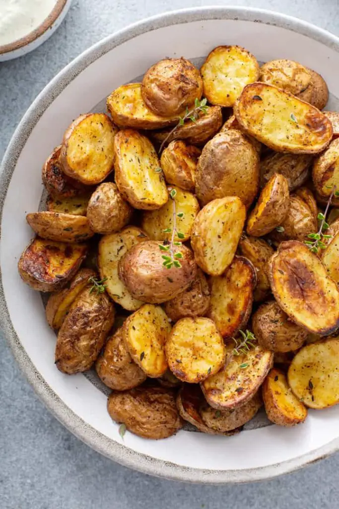Air Fryer Roasted Potatoes by Jamie