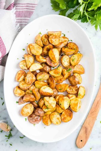 Air Fryer Roasted Potatoes by Julia