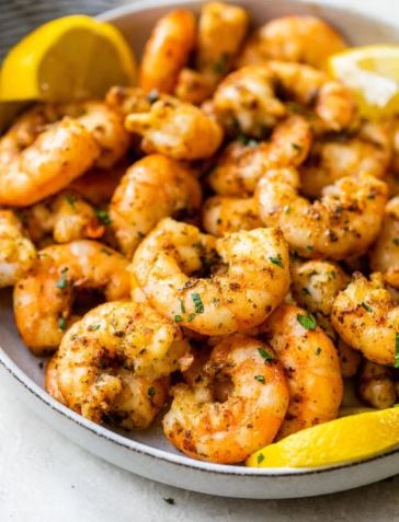 Perfect Air Fryer Shrimp by Gina