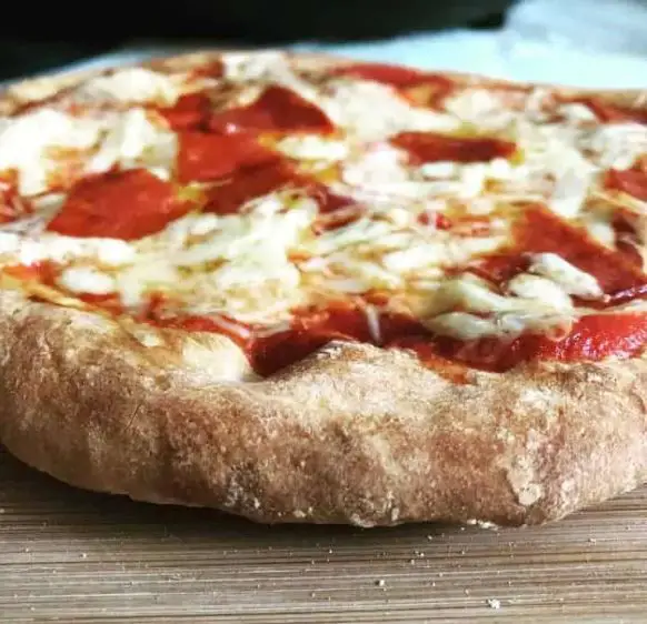 2 Ingredient Air Fryer Pizza by Liana