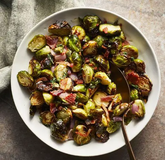 Air-Fryer Brussels Sprouts by Anna