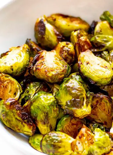 Air Fryer Brussels Sprouts by Maya