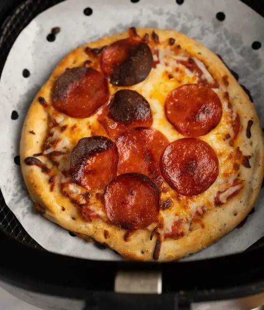 The Easiest Air Fryer Pizza by Tanya