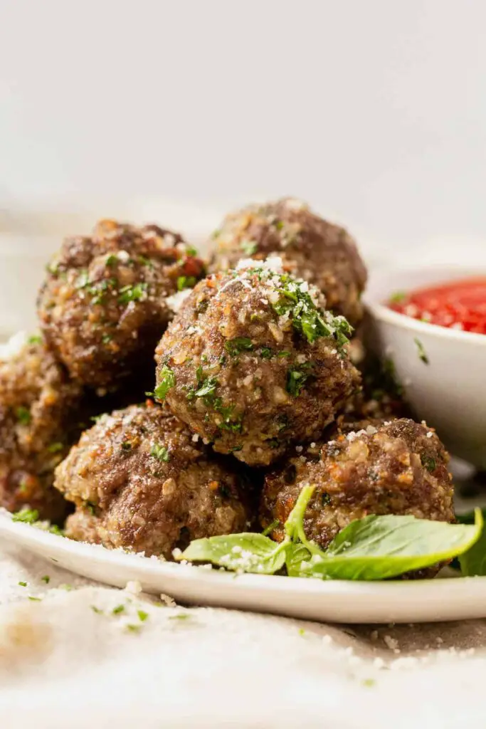 Air Fryer Meatballs by Molly