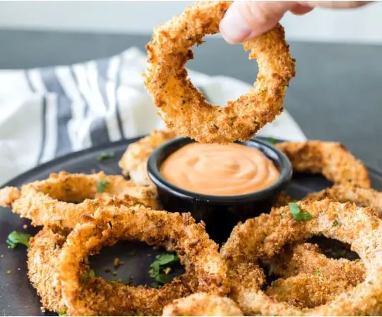 Air Fryer Onion Rings by Erica