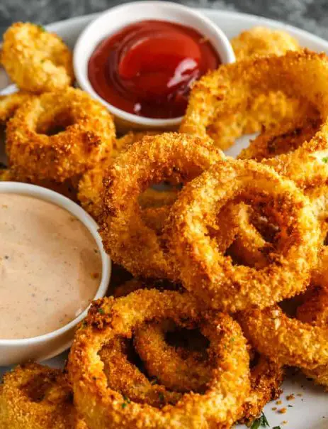 Air Fryer Onion Rings by Holly