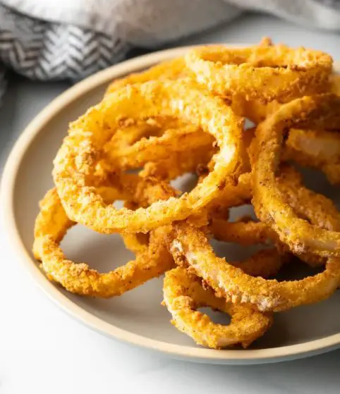 Homemade Onion Rings in Air Fryer by Sommer