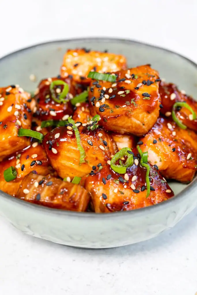 Air Fryer Salmon Bites by Lucy