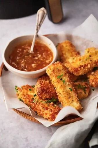 Best Air Fryer Mozzarella Sticks Recipe by Mandy and Jane