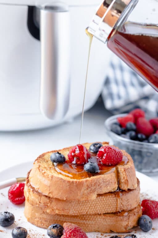 French Toast Air Fryer Recipe by Justine