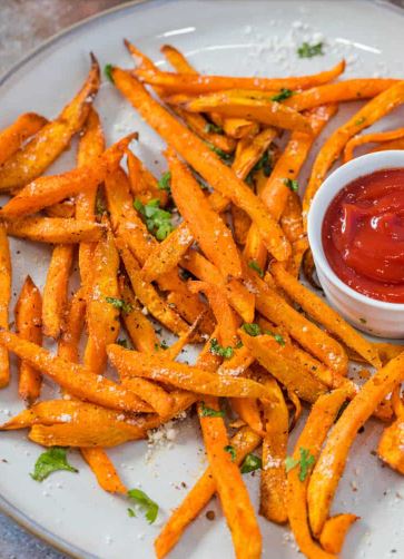 Air Fryer Sweet Potato Fries Recipe by Natasha