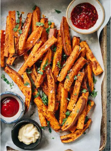 Air Fryer Sweet Potato Fries by Maggie