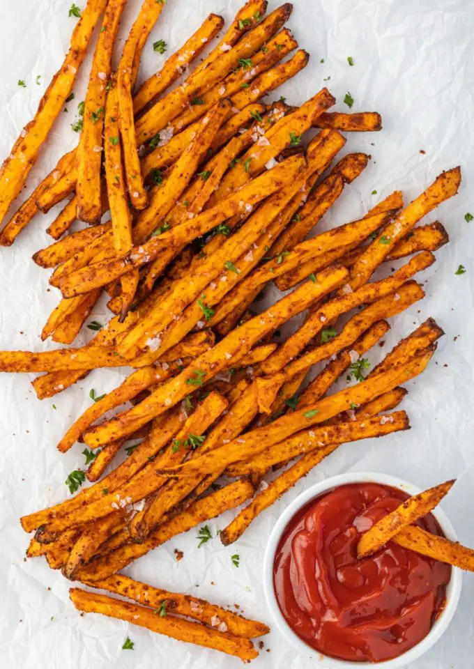 Air Fryer Sweet Potato Fries by Marcie