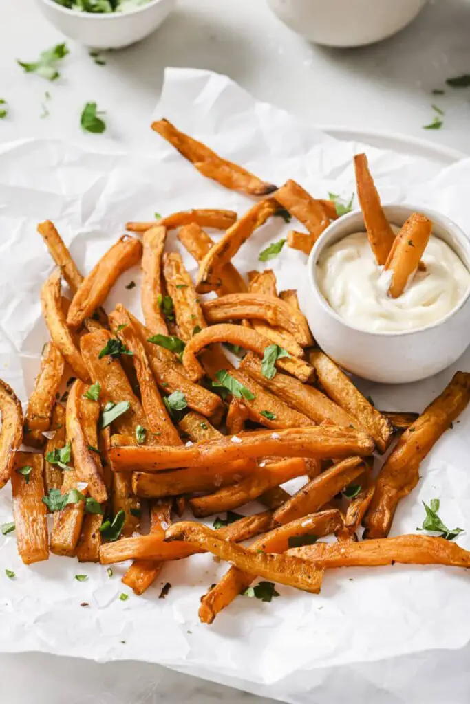 Air Fryer Sweet Potato Fries by Olivia