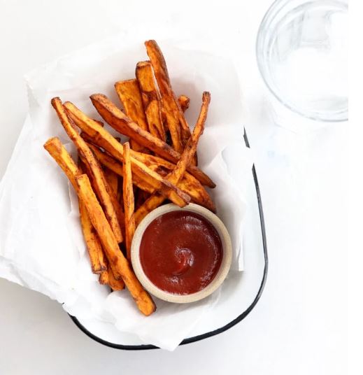  Crispy Air Fryer Sweet Potato Fries by Megan