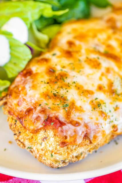 Air Fryer Chicken Parmesan by Stephanie